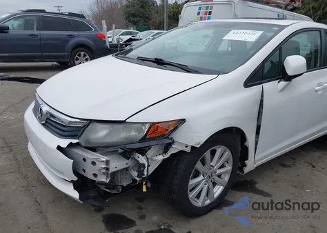 2012 Honda Civic Ex z USA, uszkodzony, nr VIN 19XFB2F80CE392860